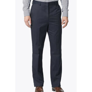 Berle PERFORMANCE DRESS KHAKI FLAT FRONT REGULAR RISE